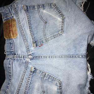 Levi jean shorts for sale!!